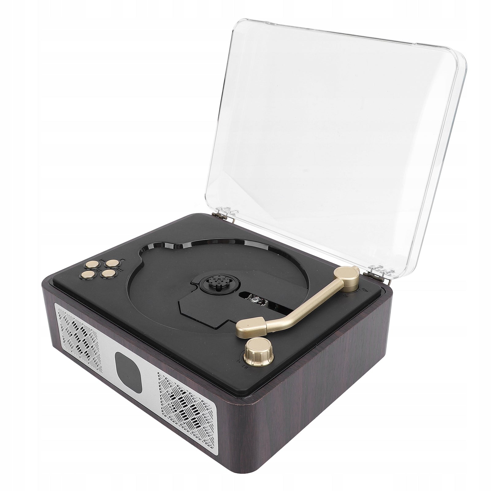 Desktop CD Player, Retro CD Player BT Connection Function for Travel