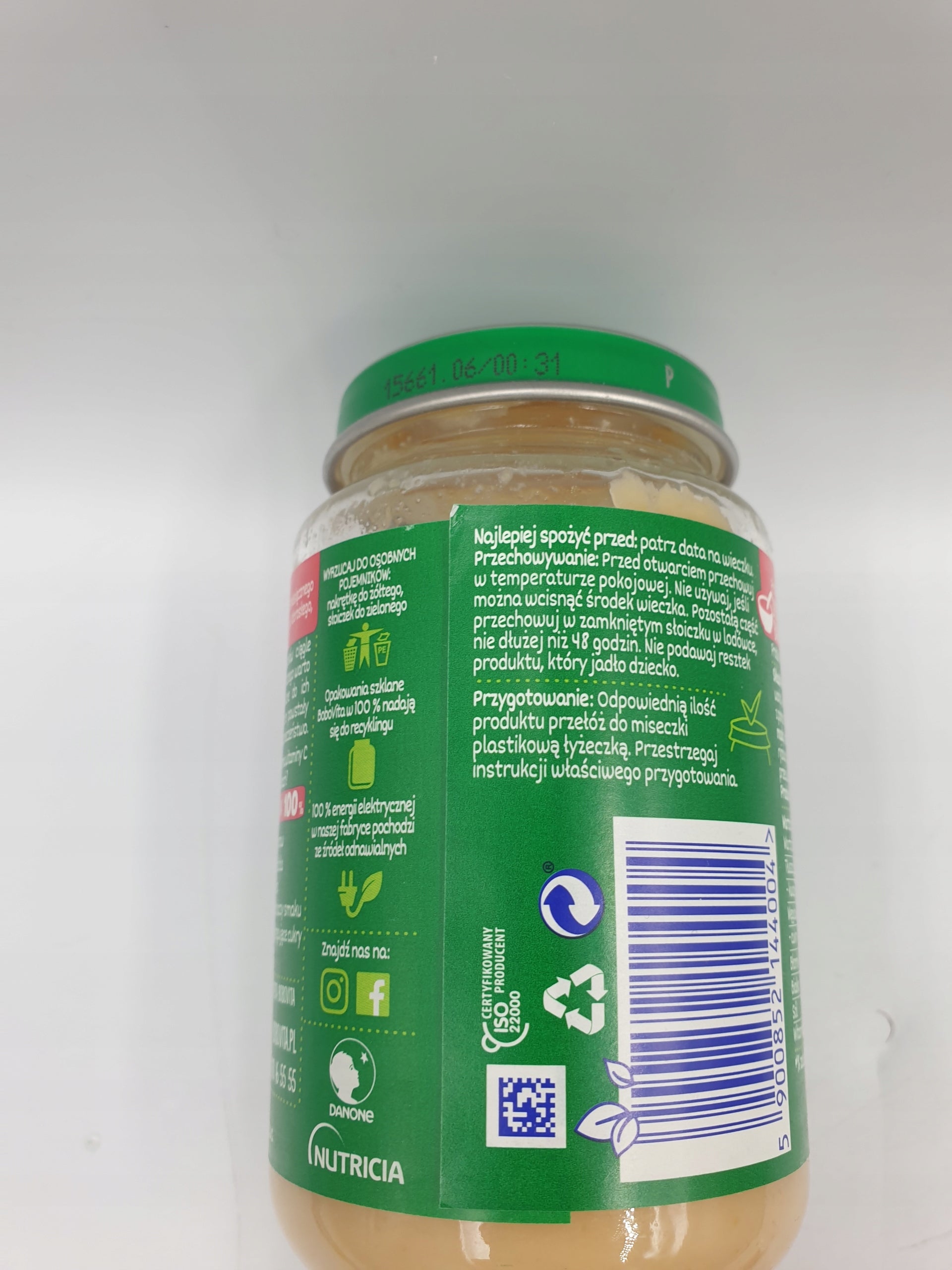 Dessert Bobovita apple-banana-biscuit and a hint of orange190 g from 8 months Brand Bobovita