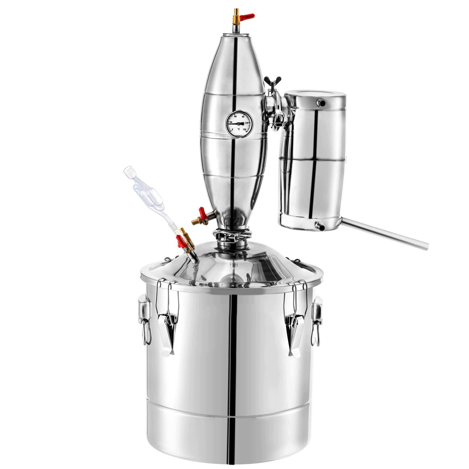 Destylator alkoholu o pojemności 30 litrów ze stali nierdzewnej 7.9 gal