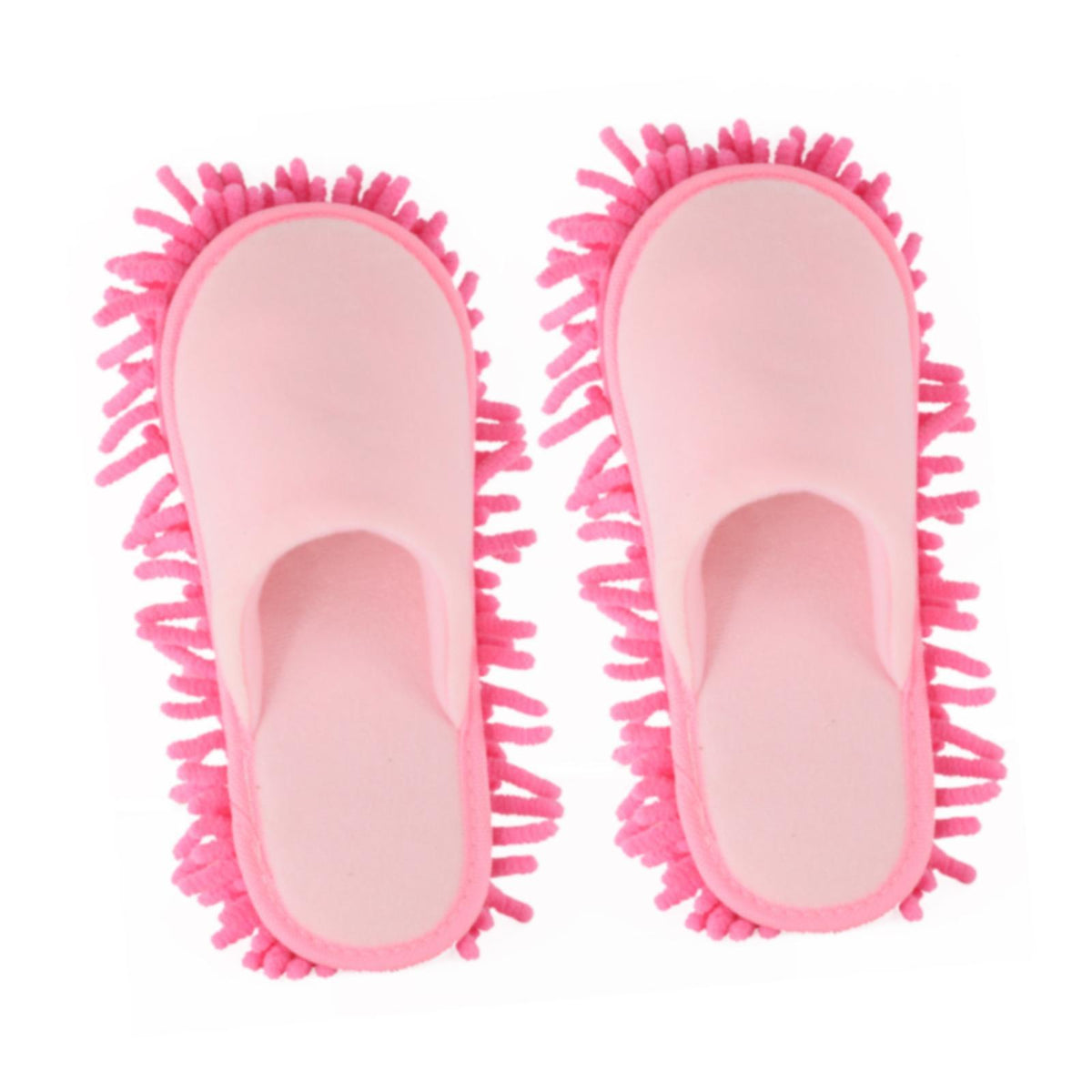 Detachable Mopping Slippers Comfortable Anti Slip Floor Cleaning Pink Brand no brand