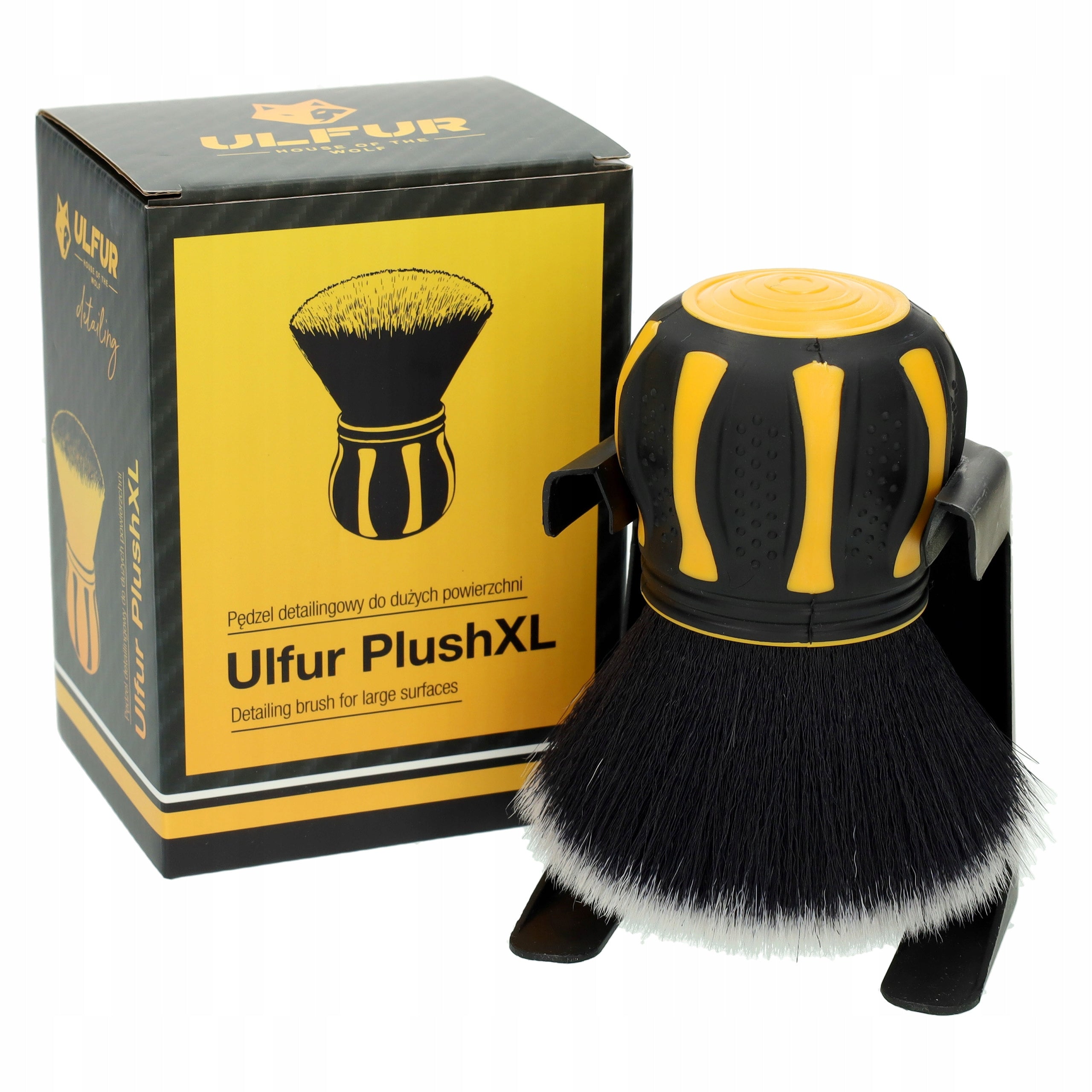 Detailing Brush Large Soft For Interior Cleaning Stand Plush XL Ulfur