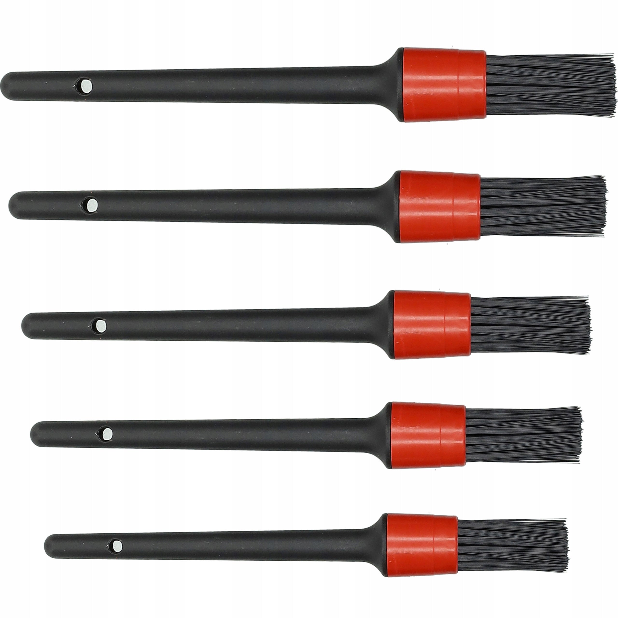 Detailing Brush Set of 5 pcs 20-32mm ULFUR UF15134 for cleaning Packaging status original