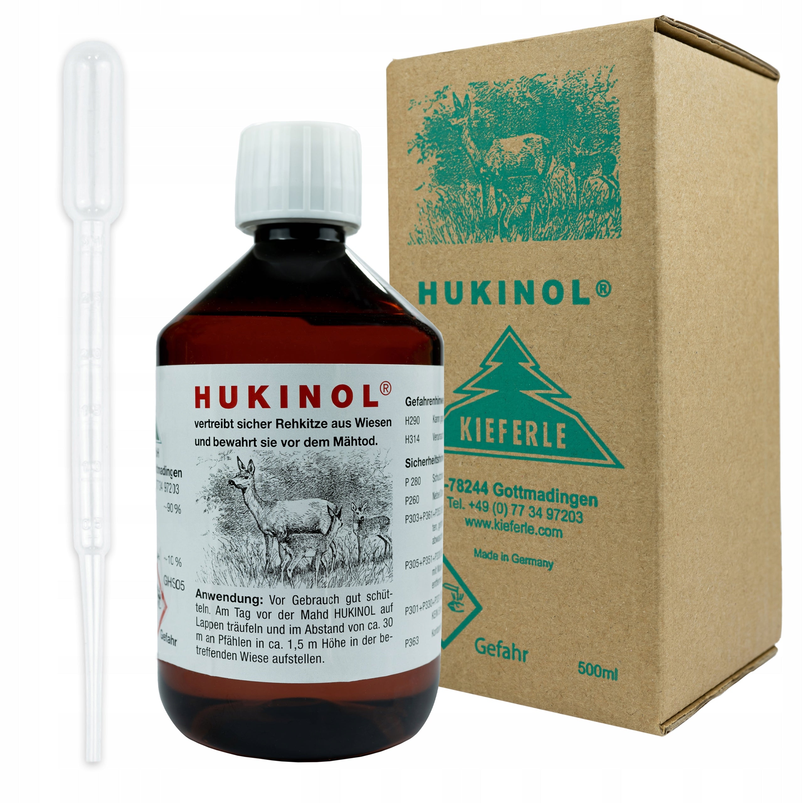 Deterrent for wild deer HUKINOL 500ml Kieferle ORIGINAL