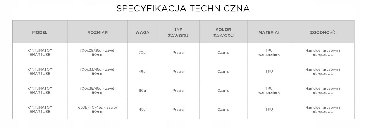Dviračio kamera Pirelli Cinturato SmarTUBE 33/45-622