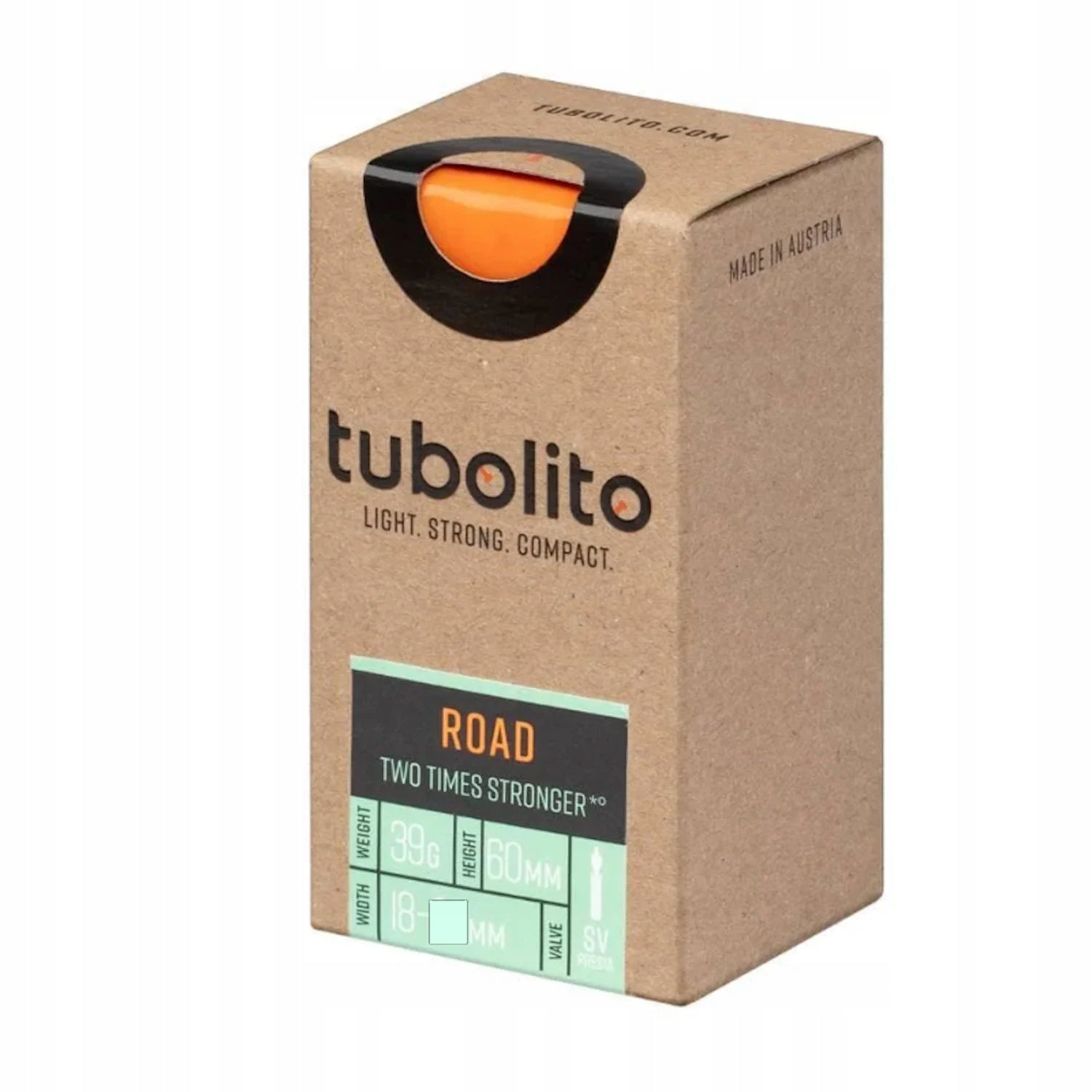 Fahrradkamera Tubolito Tubo Road 700C 60SV, 39 g 