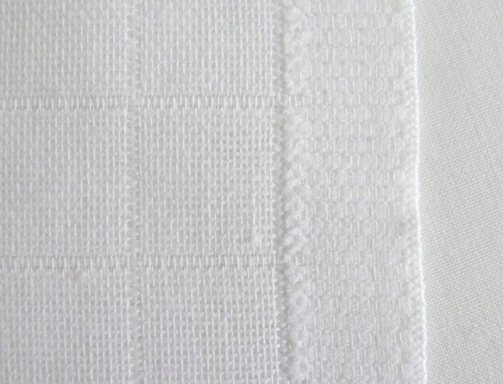 Dětská bavlněná látková plena / osuška TETRA BÍLÁ, 180g/m2, 90x100cm Kind tetra fabric