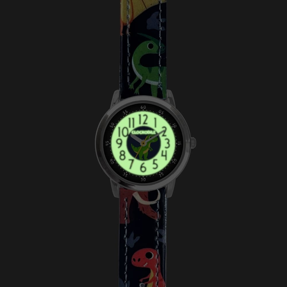 Detské svietivé náramkové hodinky Clockodile CWB0100 Packaging status original