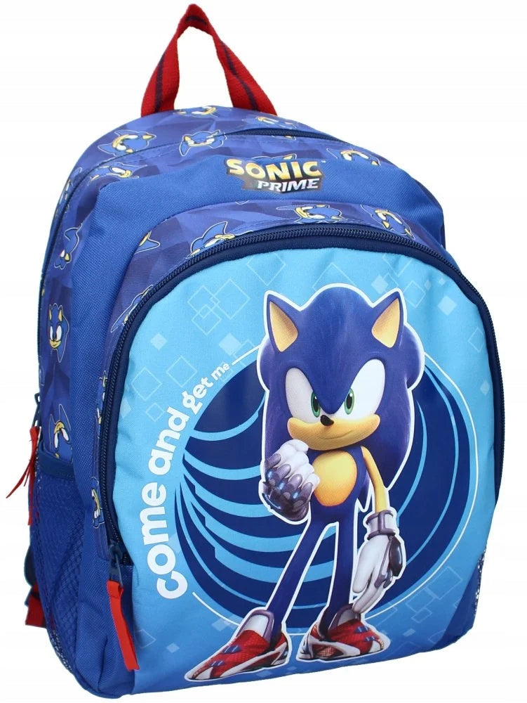 Dětský batoh s přední kapsou Ježek Sonic - Come and Get me