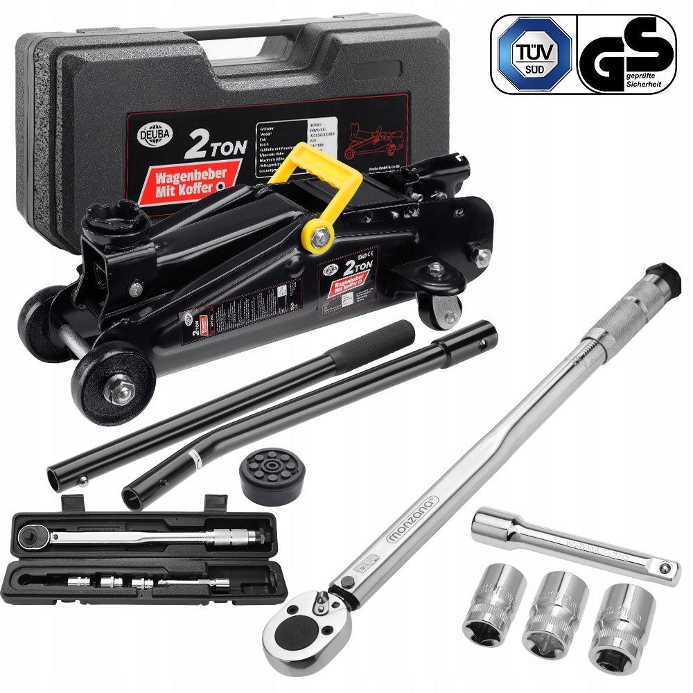 Deuba Levarek + torque wrench 6pcs suitcase