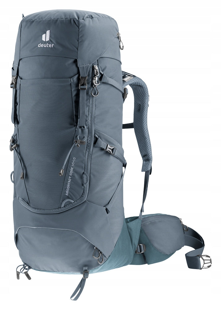 Deuter Aircontact Core 40+10 graphite-shale gray backpack Manufacturer code 335012444090