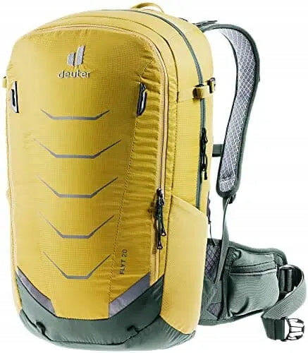 Dviračių kuprinė Deuter Flyt 20, geltona