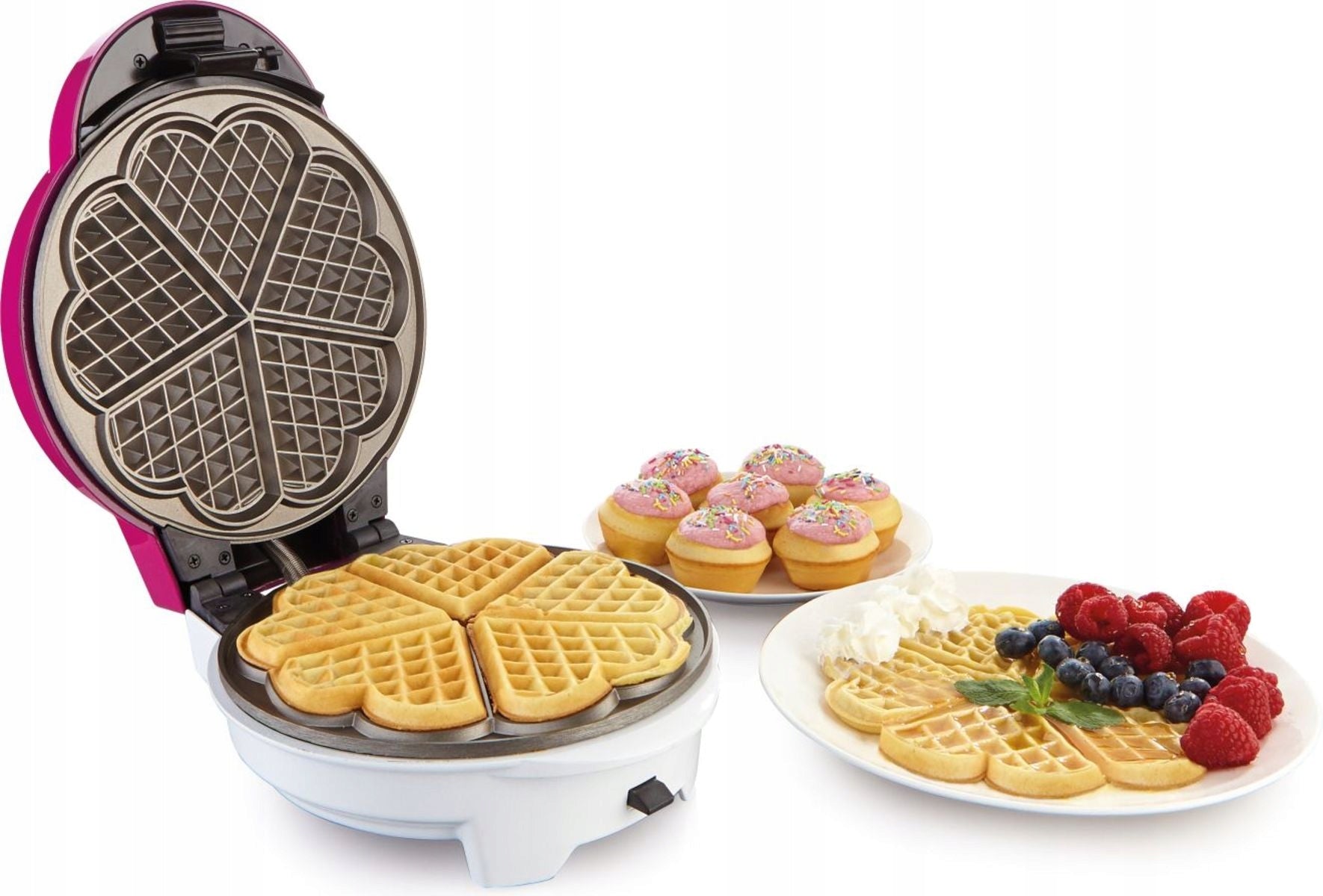 Device 2IN 1 Waffle Cupcakes Gorenje WCM702PW 700W Brand Gorenje