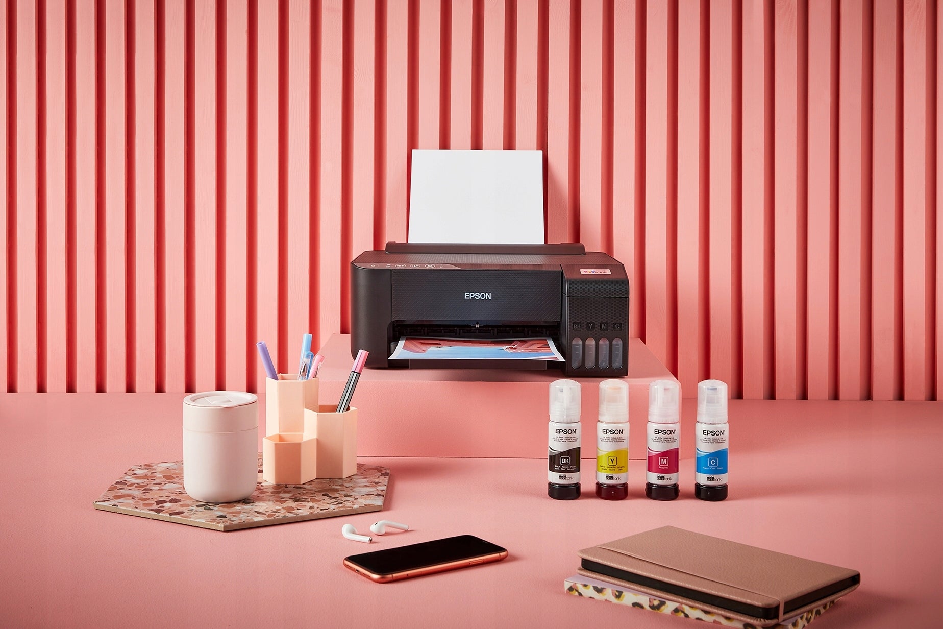 Device PRINTER EPSON EcoTank Printing COLOR WiFi SMART USB + INKS Manufacturer code C11CJ71407