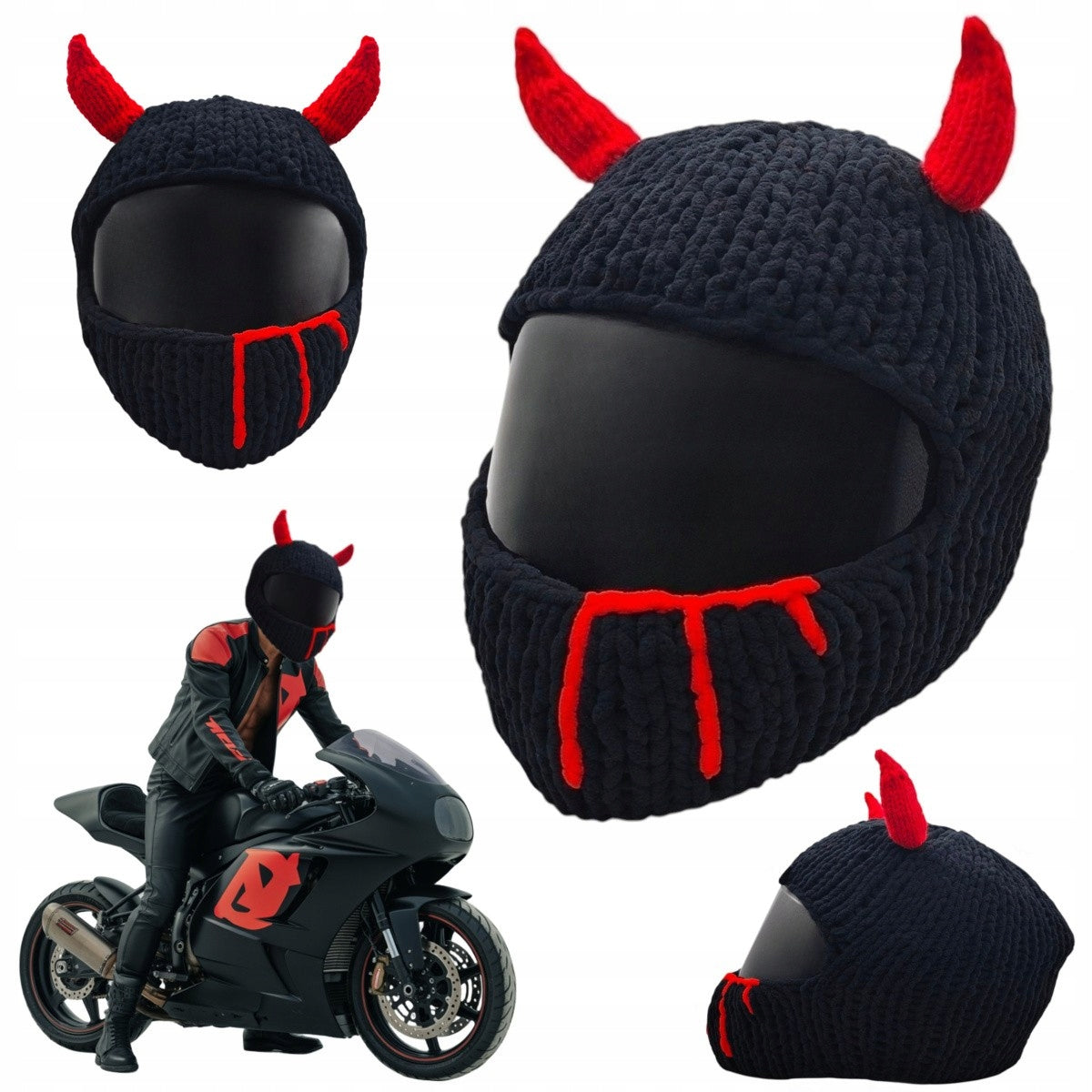 Devil Rider Helmet Cap Manufacturer no brand