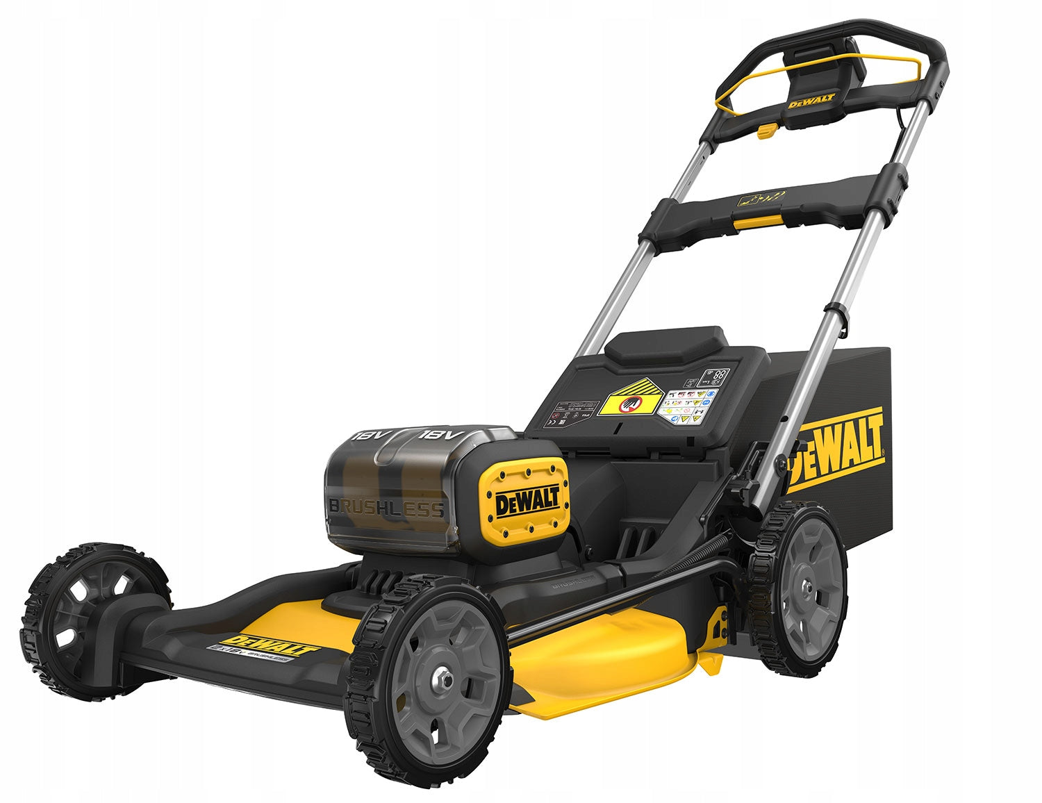 Dewalt DCMWP134N 53cm Cordless 18V Grass Mower 1680m2