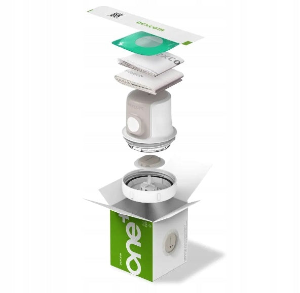 Dexcom ONE+ sensor for continuous monitoring of glycemic measurements Packaging status original