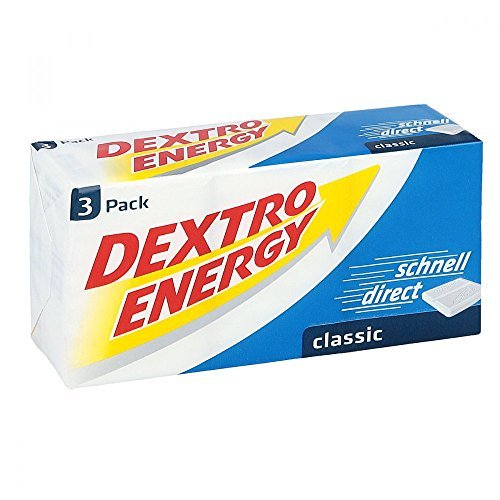 Dextro Energy Classic Glucose Dextrose Tablets 138g 24pcs 3Pack Natural Brand Dextro Energy