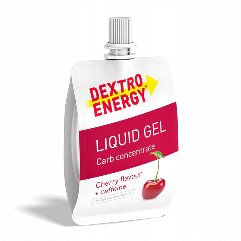 Dextro Energy Liquid Gel Cherry Flavoured Energy Gel with Caffeine 60ml