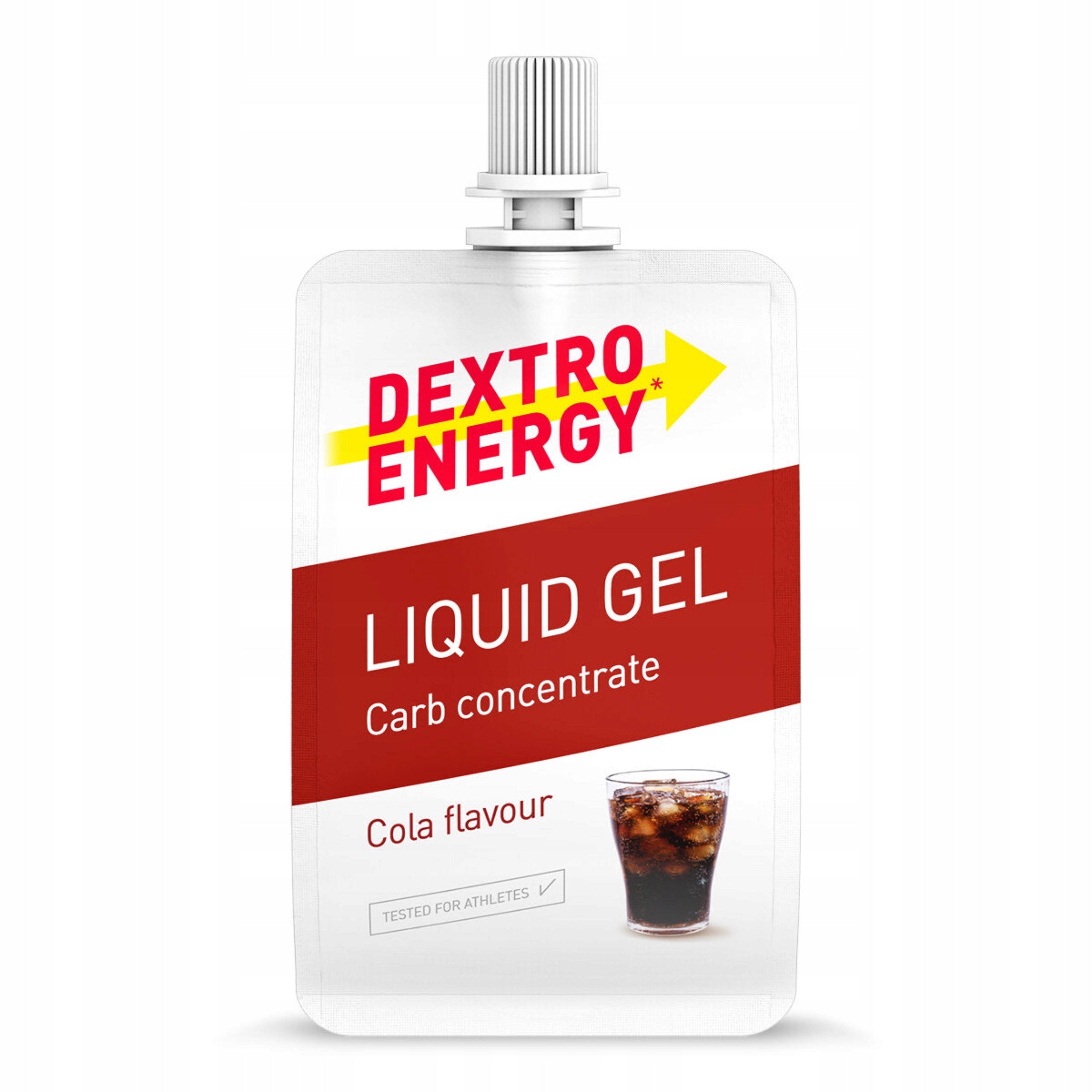 Dextro Energy Liquid Gel Cola Coke Flavoured Energy Gel with Guarana 18pcs Packaging status original