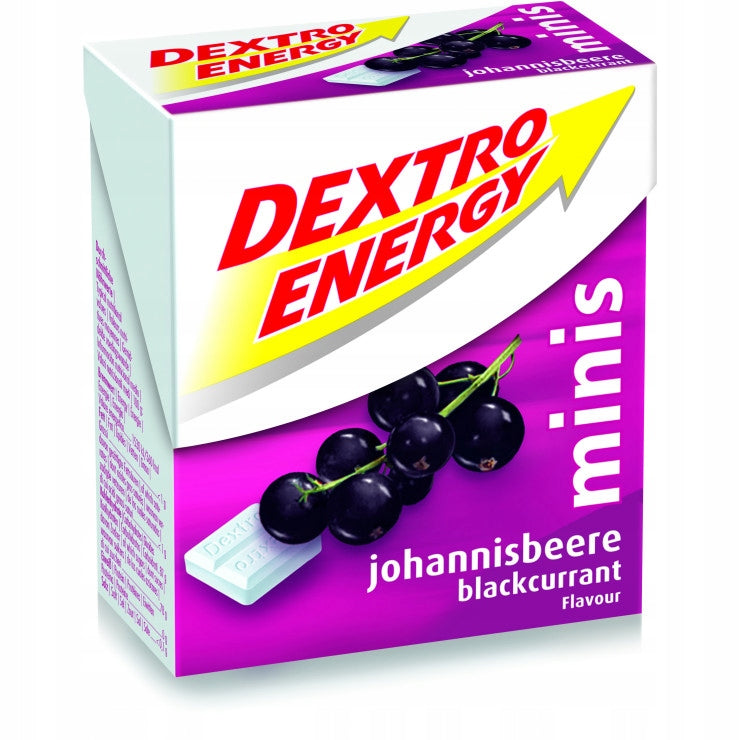 Dextro Energy Minis Glucose Dextrose Black Currant 50g