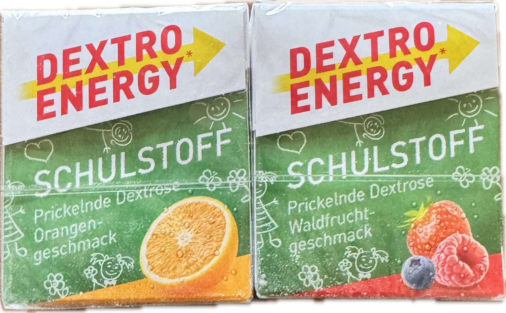 Dextro Energy Schulstoff Forest Fruit Flavoured Glucose + Orange