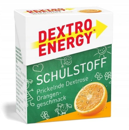 Dextro carbohydrate pills MINI 32pcs dextrose taste orange magnesium