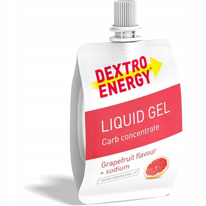 Dextro energy gel with sodium taste: grapefruit