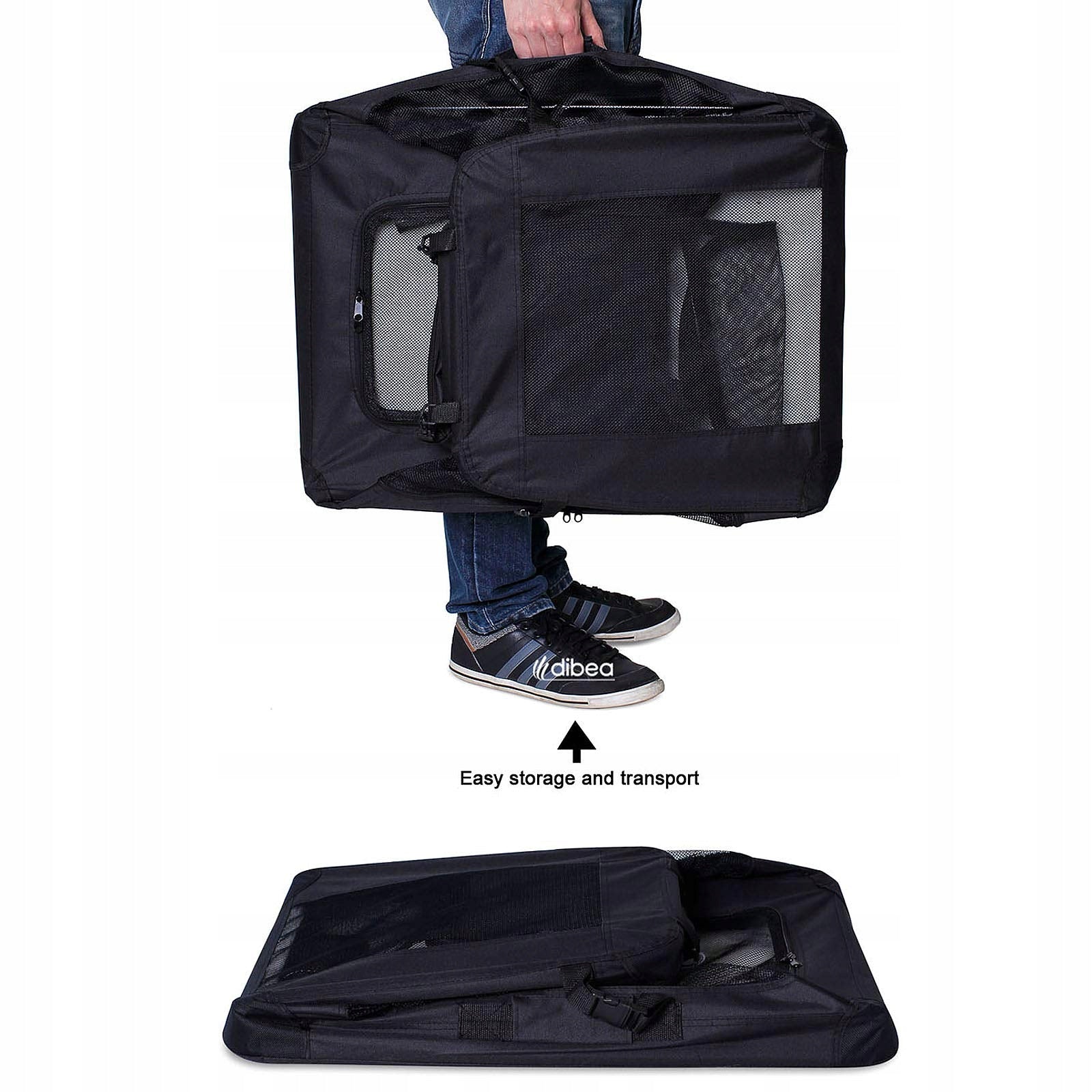 DiBea Transporter Carrier Cat Dog Bag L Product height 52 cm