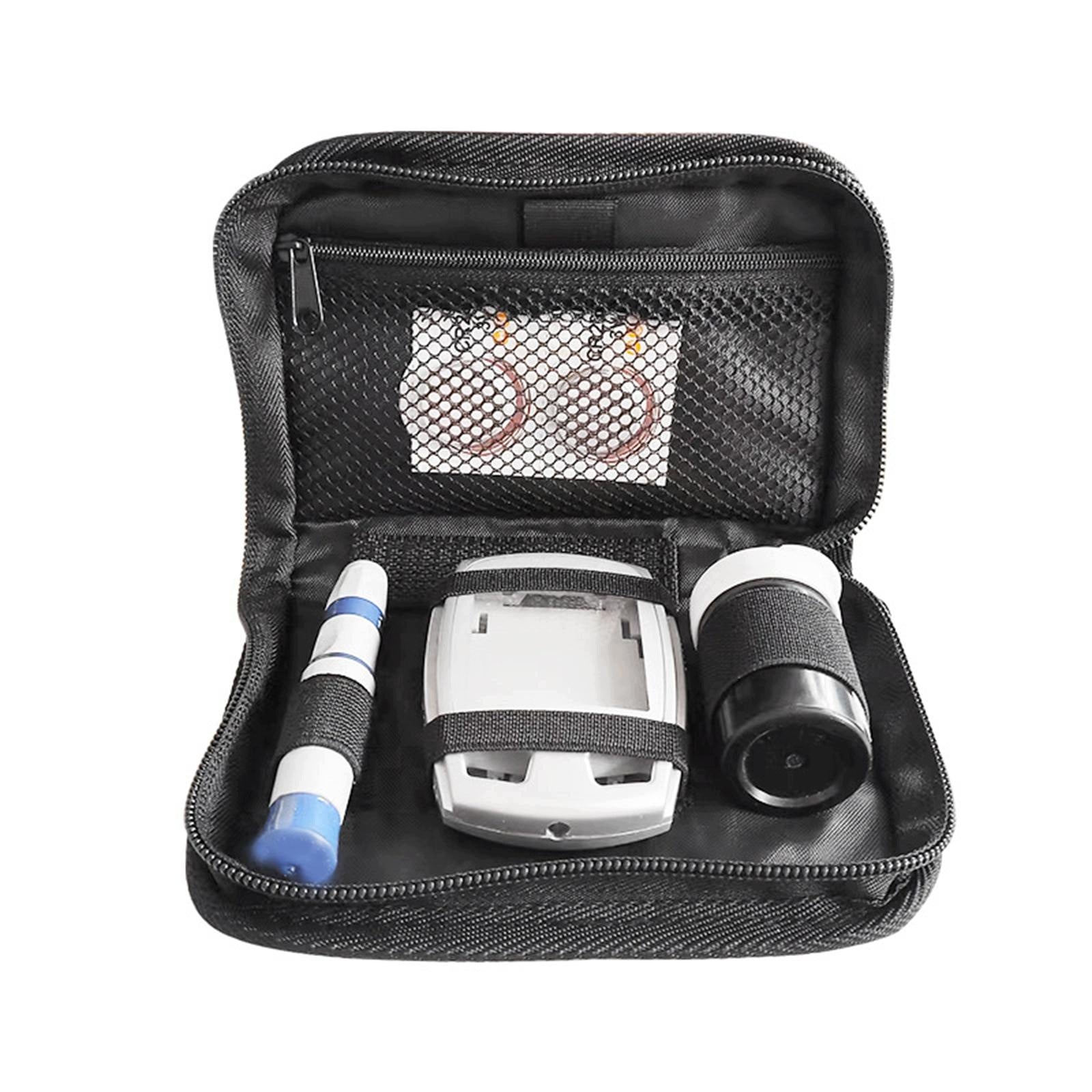 Diabetic Bag Diabetes Travel Case, Glucose Monitor Carrying Case for Office