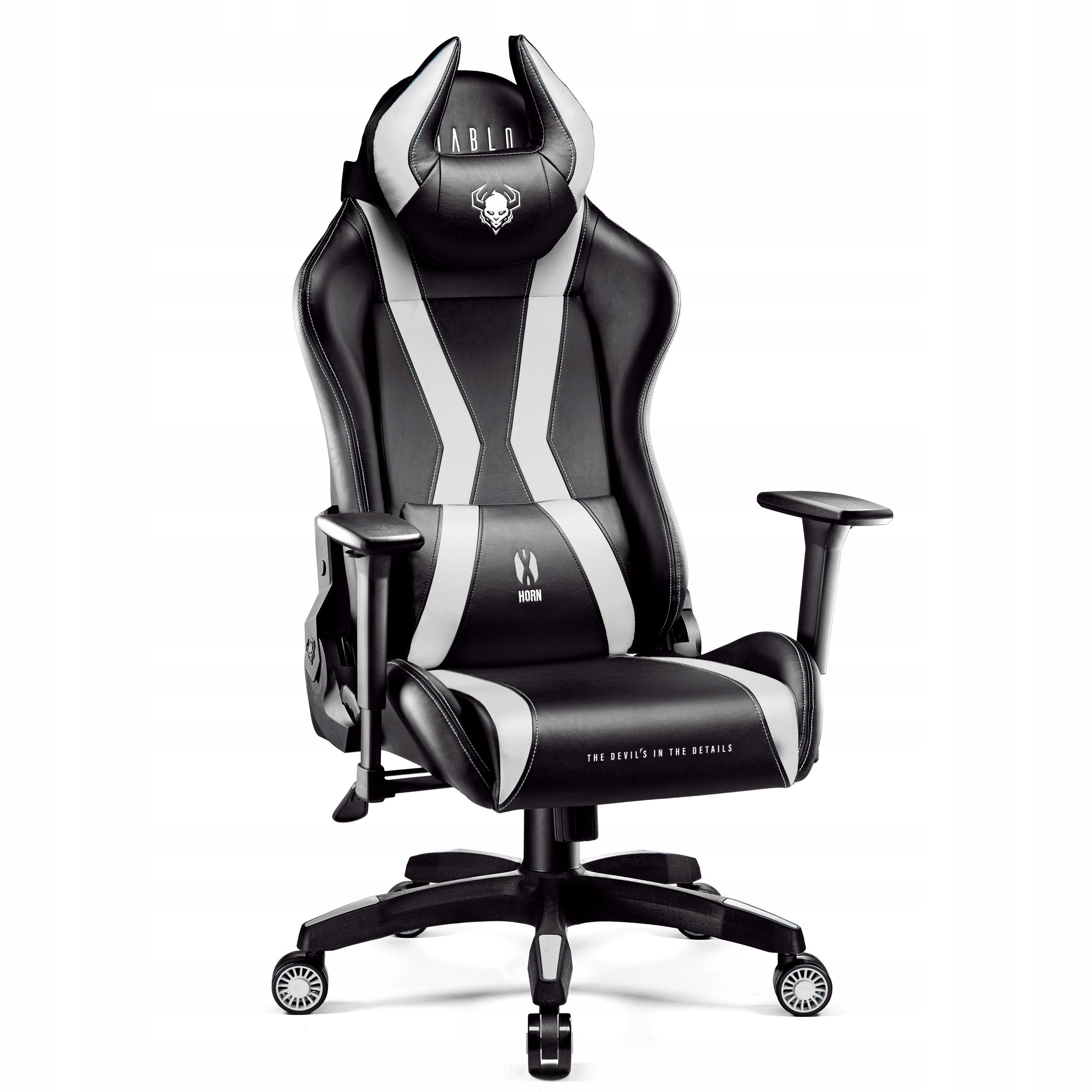 Diablo X-Horn 2.0 King Size gaming chair black and white