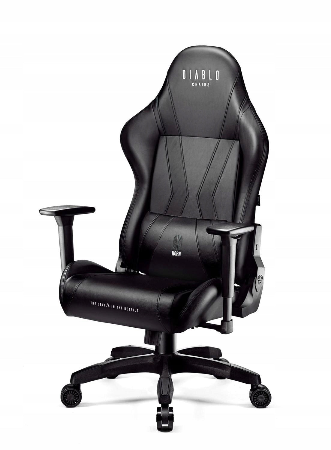 Diablo X-Horn 2.0 Normal Size Gaming Chair Black Brand Diablo Chairs