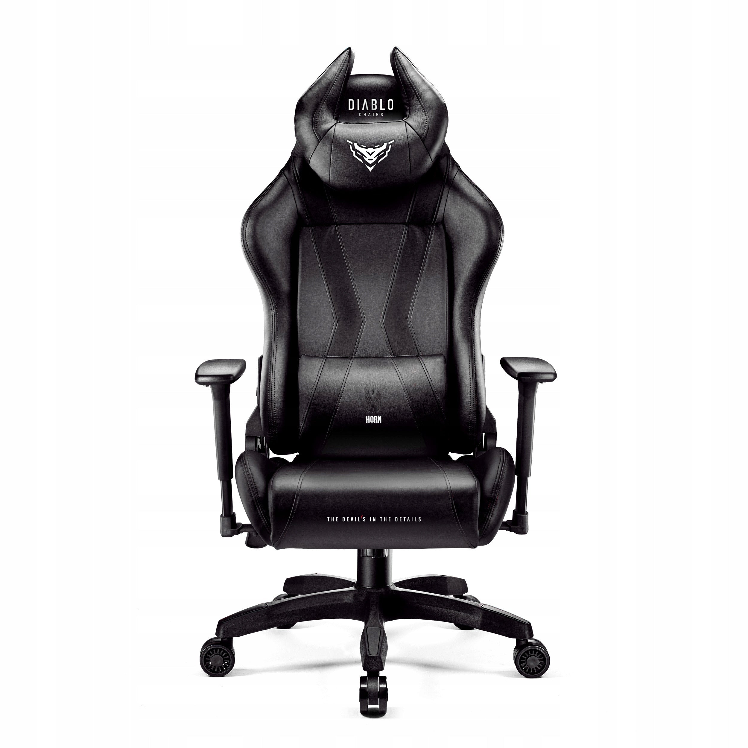 Diablo X-Horn 2.0 Normal Size Gaming Chair Black Furniture height 134 cm