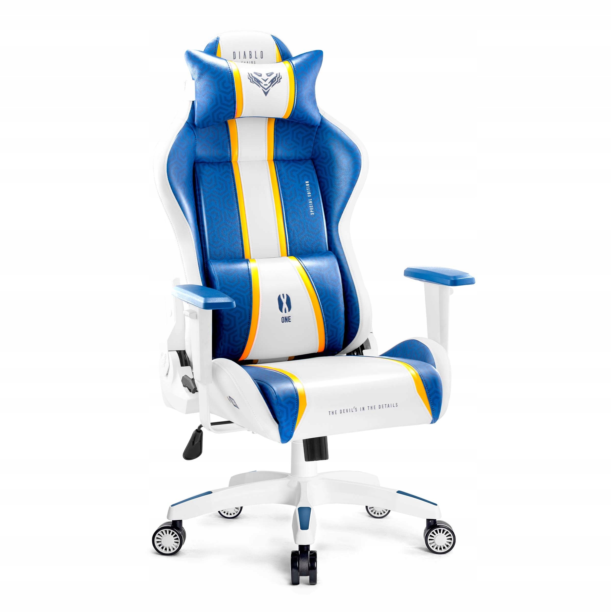 Diablo X-One 2.0 King Size Gaming Chair: Aqua Blue