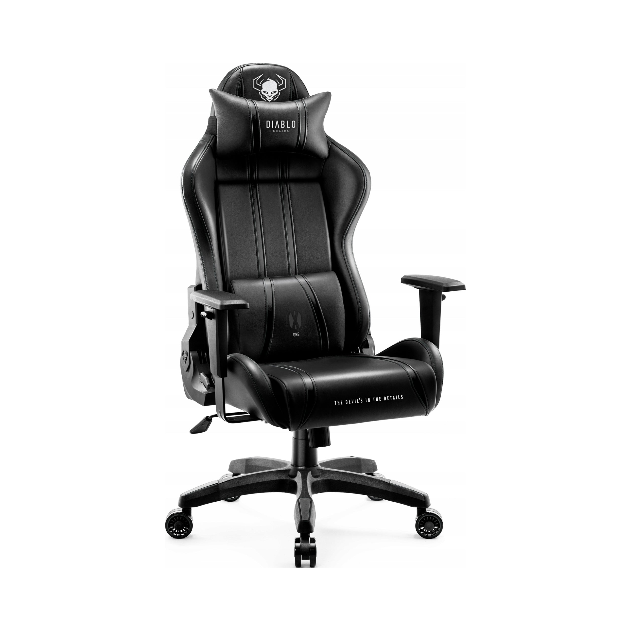Diablo X-One 2.0 King Size Gaming Chair Black and Black Product weight with unit packaging 30 kg