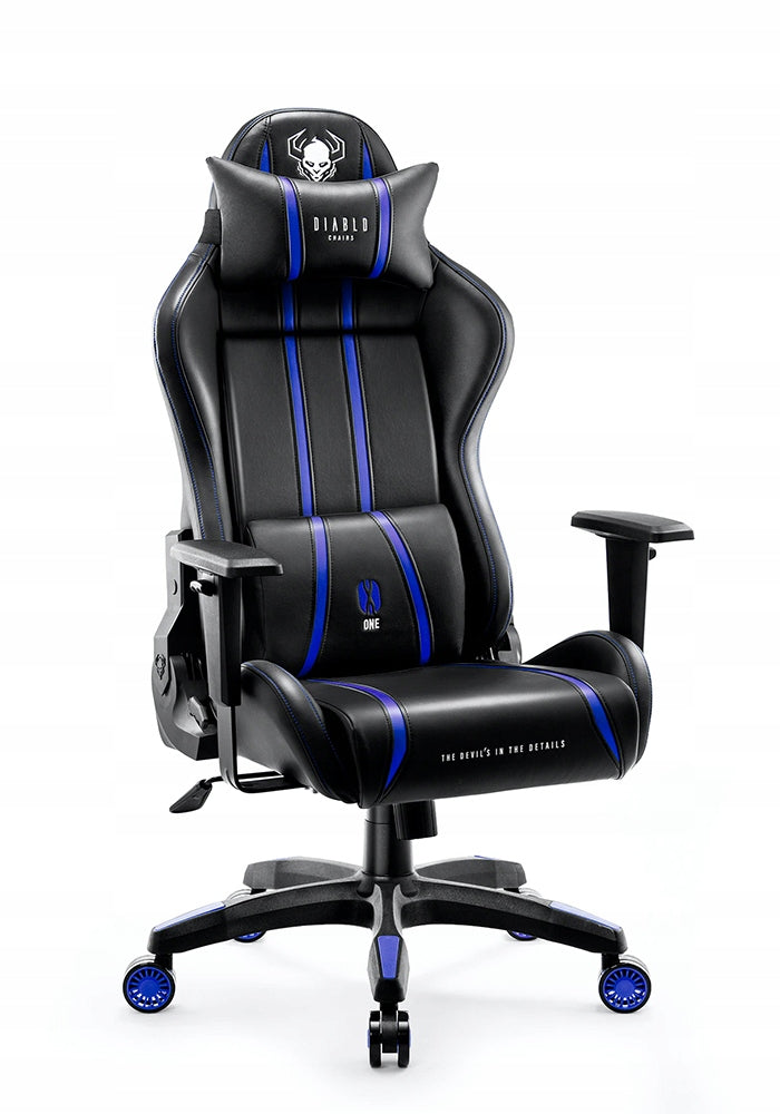 Diablo X-One 2.0 Normal Size Rotary Gaming Chair Black-Blue
