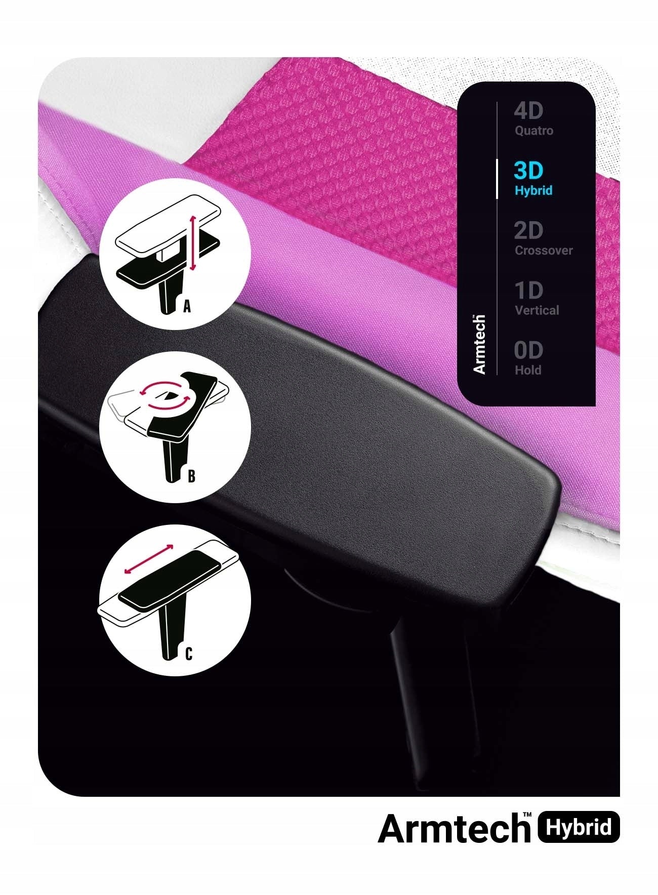 Diablo X-Player 2.0 Normal Size Pink Gaming Chair Furniture width 66 cm