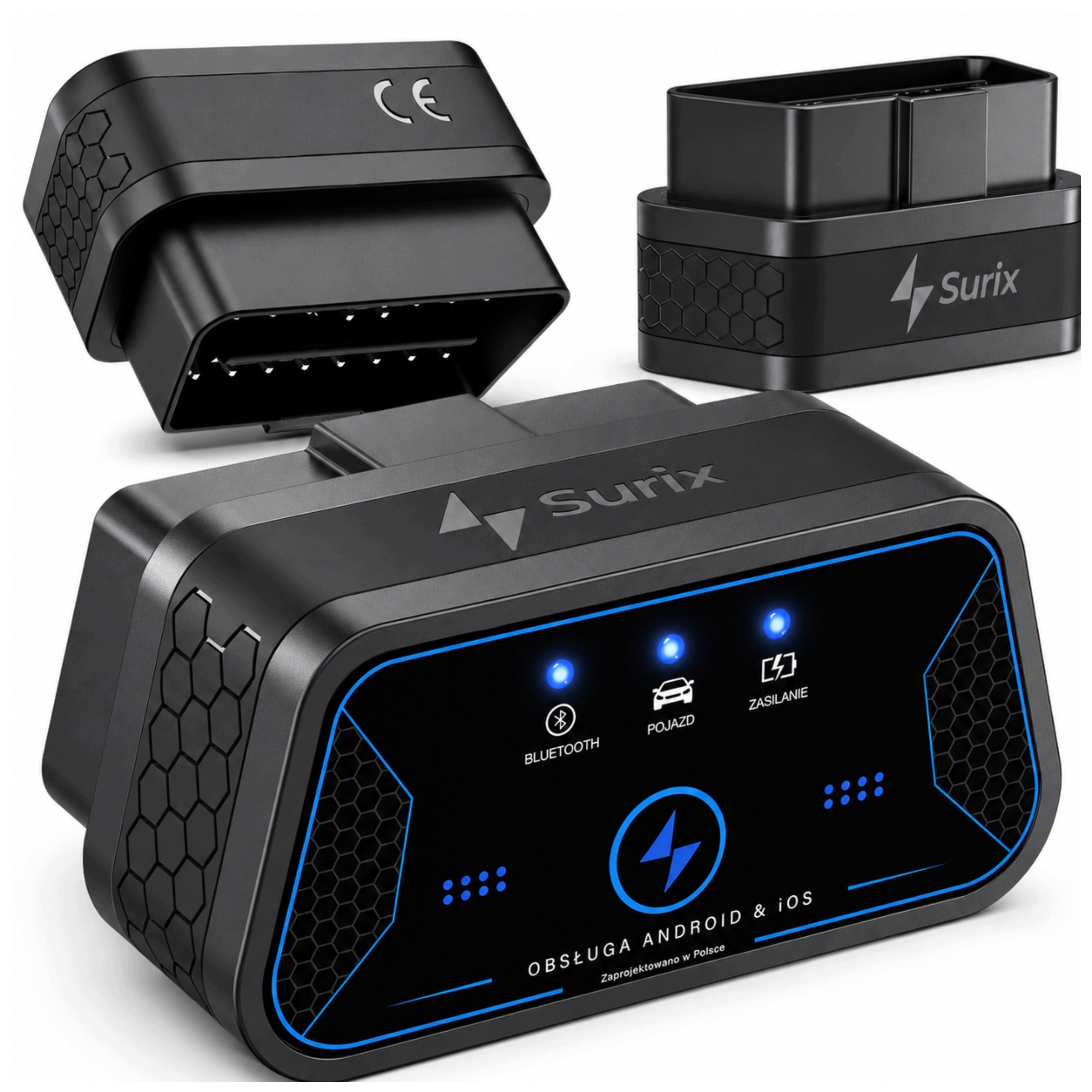 Diagnostic Interface Tester Surix XR2 OBD2 Bluetooth Android iOS Windows
