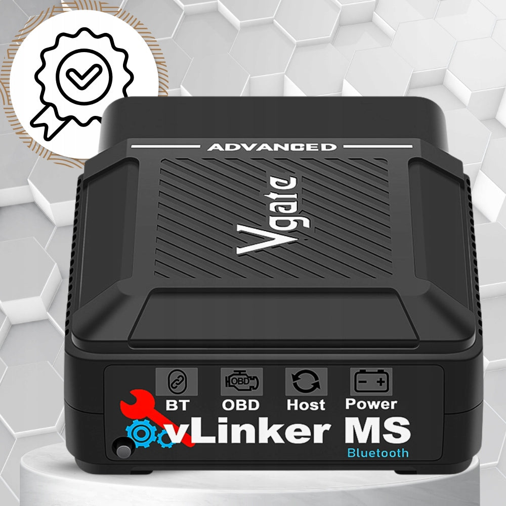 Diagnostic Interface Vgate vLinker MS Bluetooth Manufacturer code VG-VL-MS-1