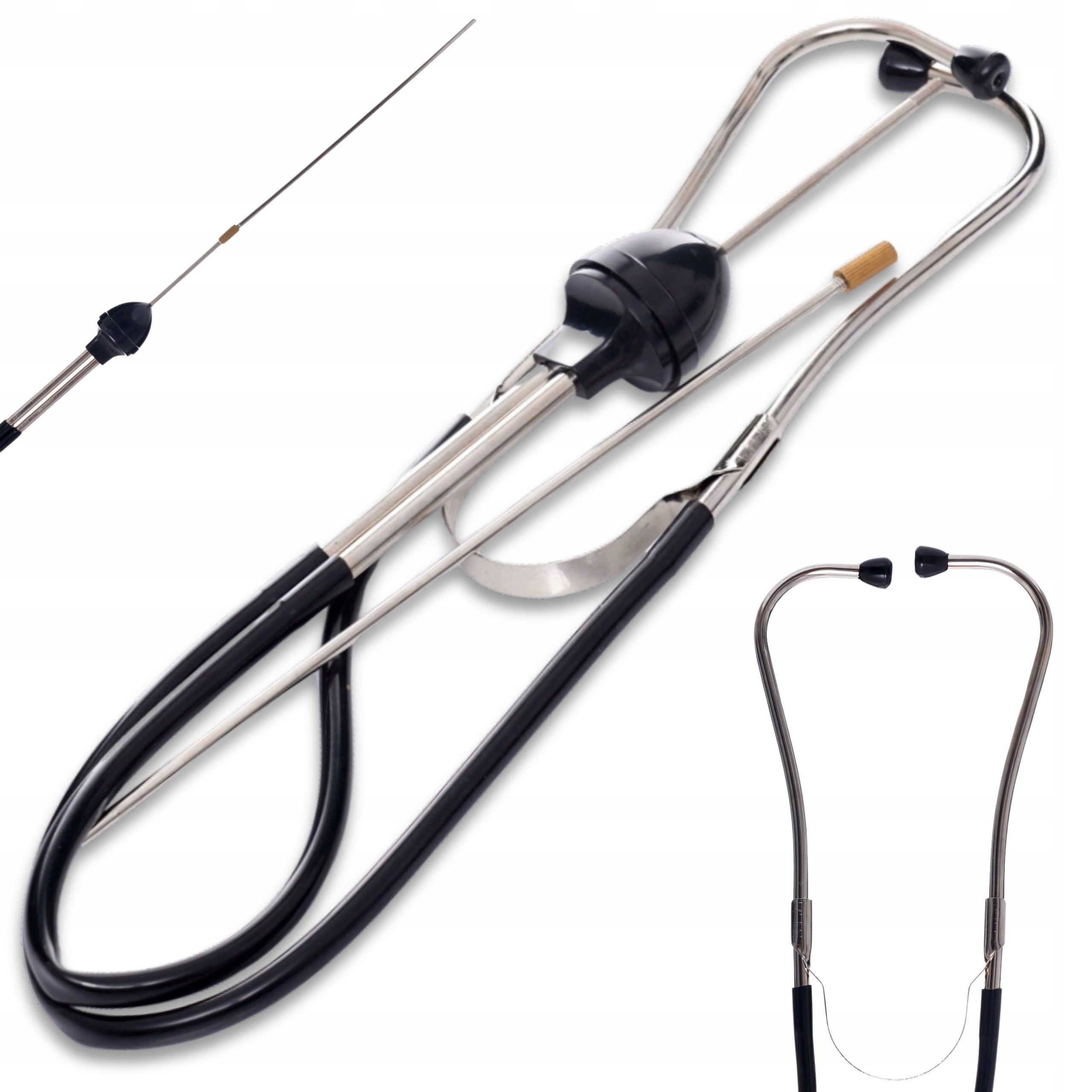 Diagnostic Stethoscope Workshop Car Sensitive Clear Solid