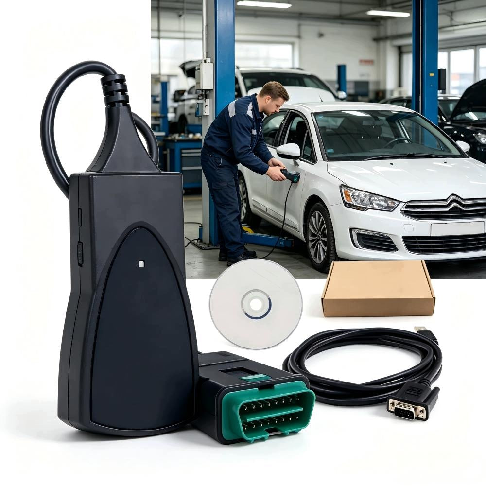Diagnostic interface PEUGEOT CITROEN OPEL DS DIAGBOX 9.85 LEXIA PP2000