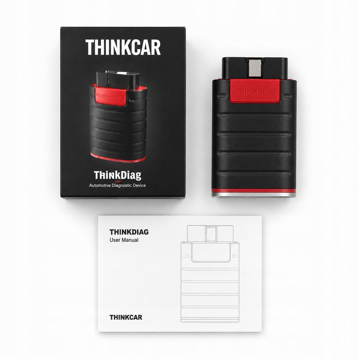 Diagnostic interface Thinkcar THINKDIAG FULL, OBD II, with Polish Manufacturer code THINKDIAG FULL 15 Service