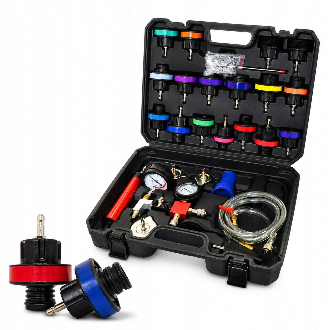 Diagnostic kit for cooling system BITUXX 28 elements leak test