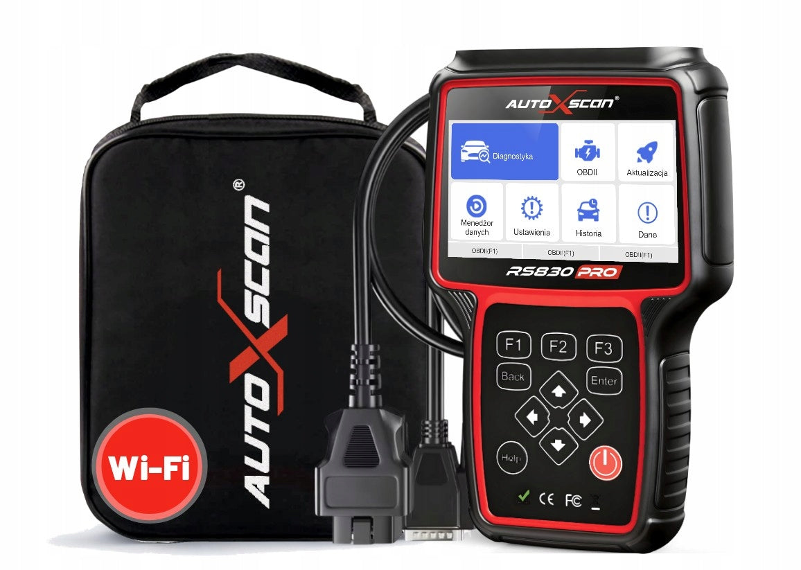 Diagnostic tester AUTOXSCAN RS830PRO VERSION FULL Free Act! Manufacturer code AutoXscan RS830 Pro FULL DARMOWE AKTUALIZACJE
