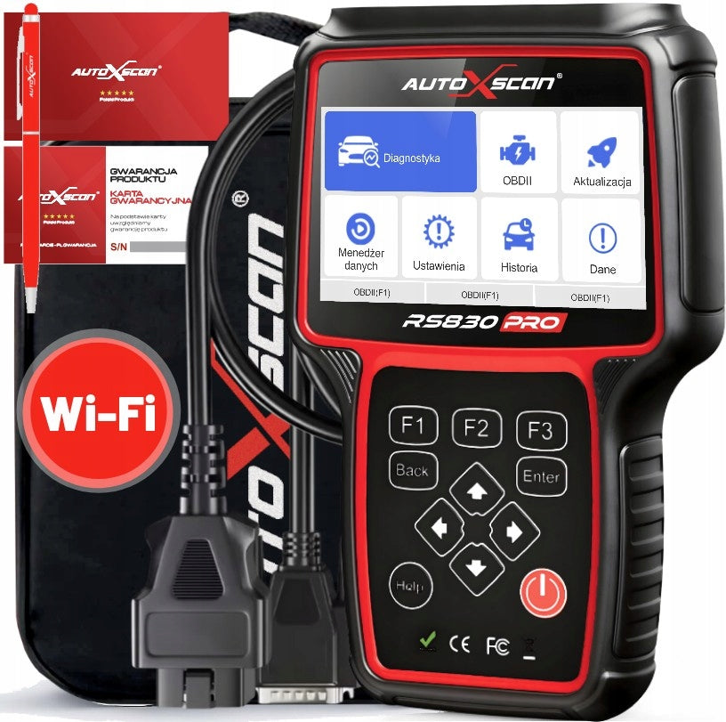 Diagnostic tester AUTOXSCAN RS830PRO VERSION FULL Free Act!