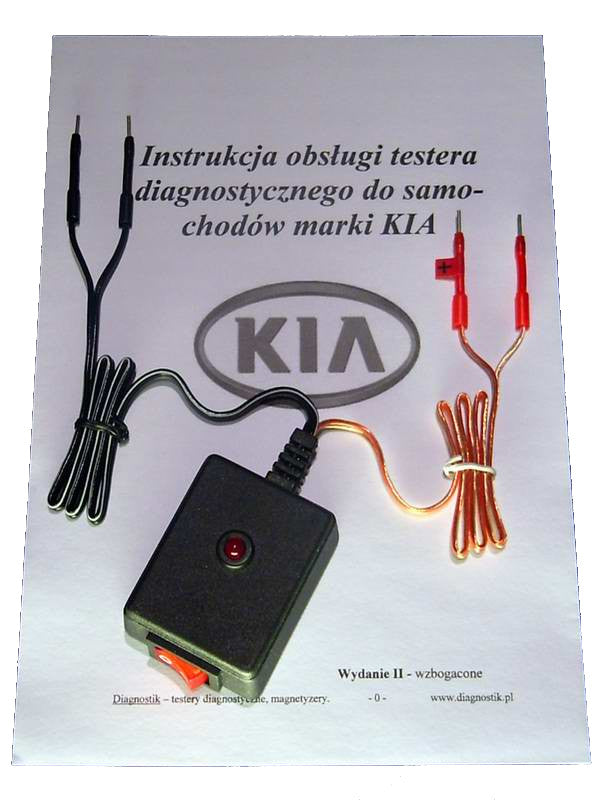 Diagnostic tester Kia (models: 1994-2002) SERVICE PACKAGE +TECH