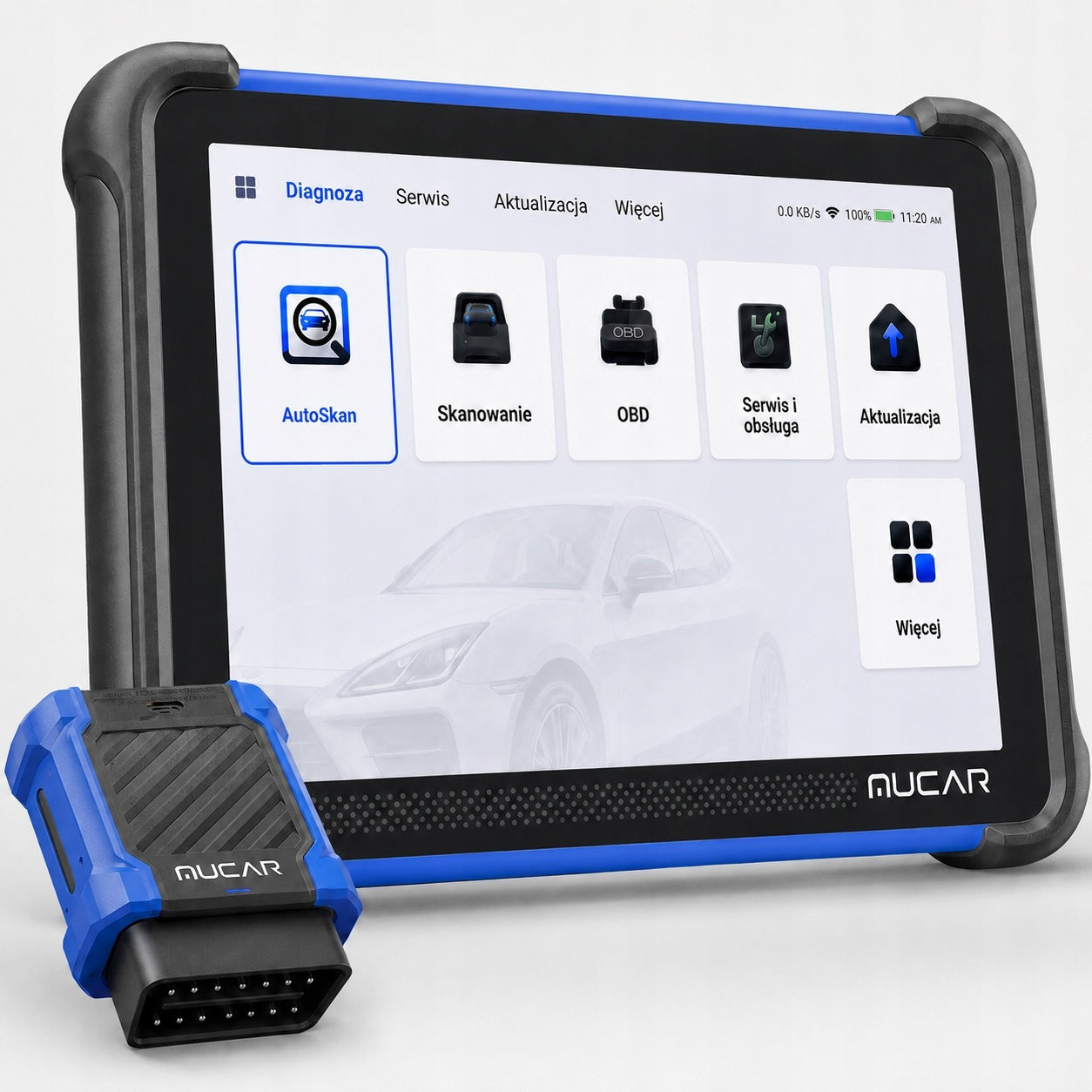Diagnostic tester Mucar 892BT AI with Polish and CAN FD Brand Thinkcar