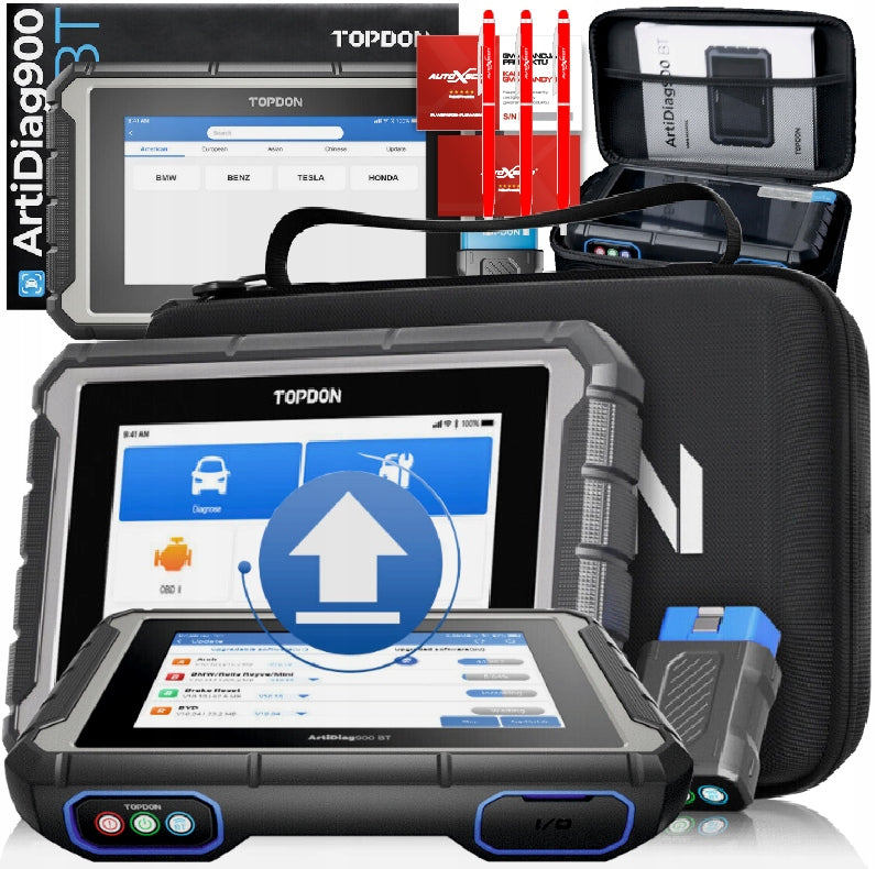 Diagnostic tester TOPDON ArtiDiag900 BT with touch screen Manufacturer code TOPDON ArtiDiag900 BT