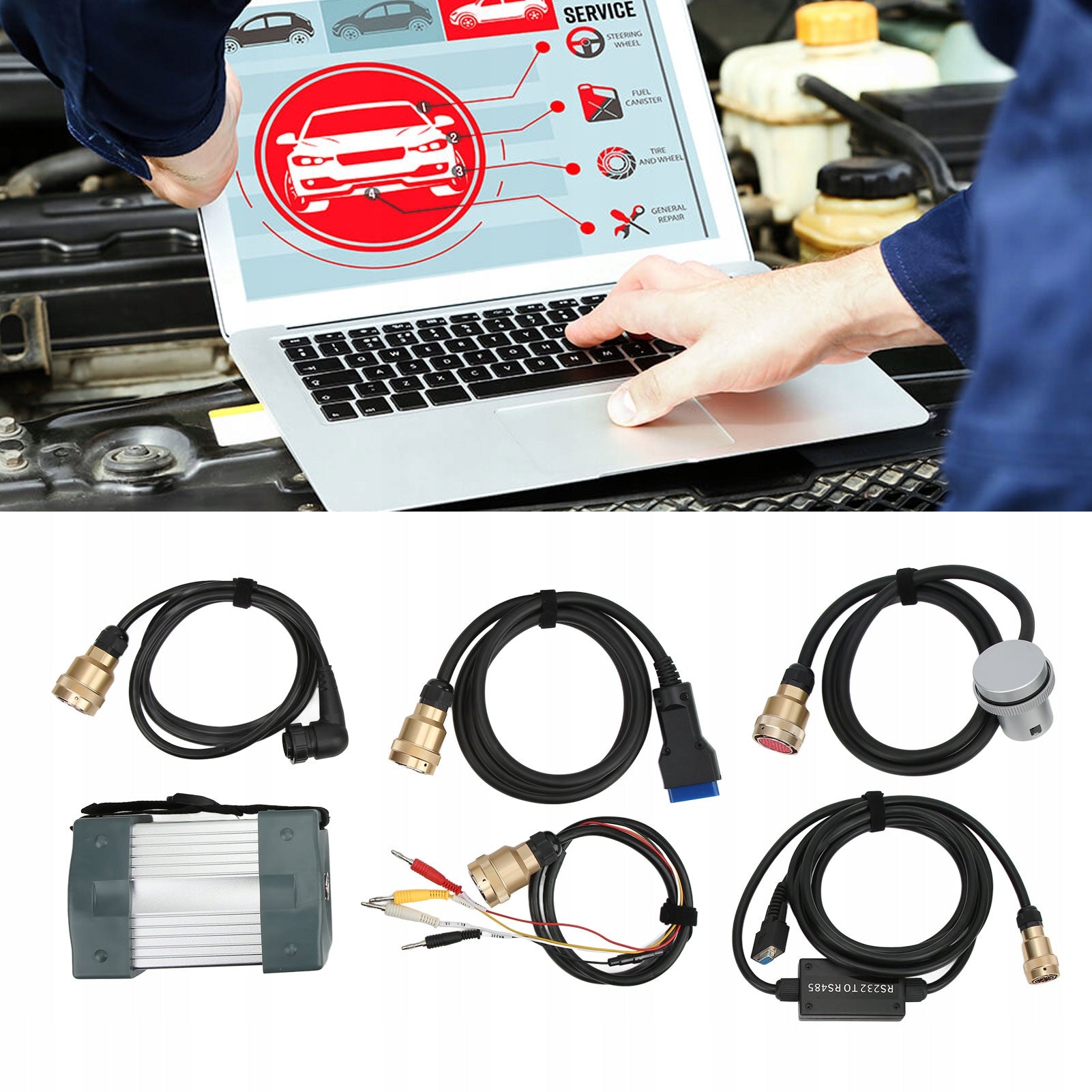 Diagnostic tool MB STAR C3 Mercedes Benz Batteries included no