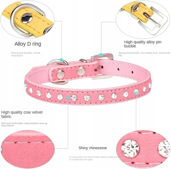 Diamond Red Pet Collar S/37 Cm Manufacturer code 978