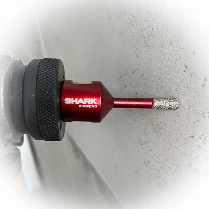 Diamond lace 8mm hole saw stone drill m14 Shark Manufacturer code Wiertło diamentowe gresu glazury płytek